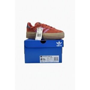 NEW Adidas Gazelle Bold Platform Red Lucid Fuchsia JH9665 Womens 6.5 Sneakers